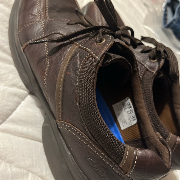 Clarks‎ Men's Leather Casual Shoes 11.5 Comfort - Picture 2 of 9